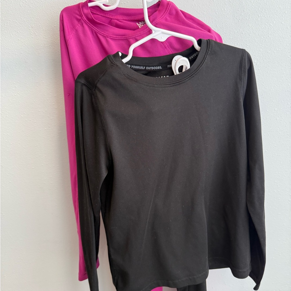 Terramar Kids Black Baselayer